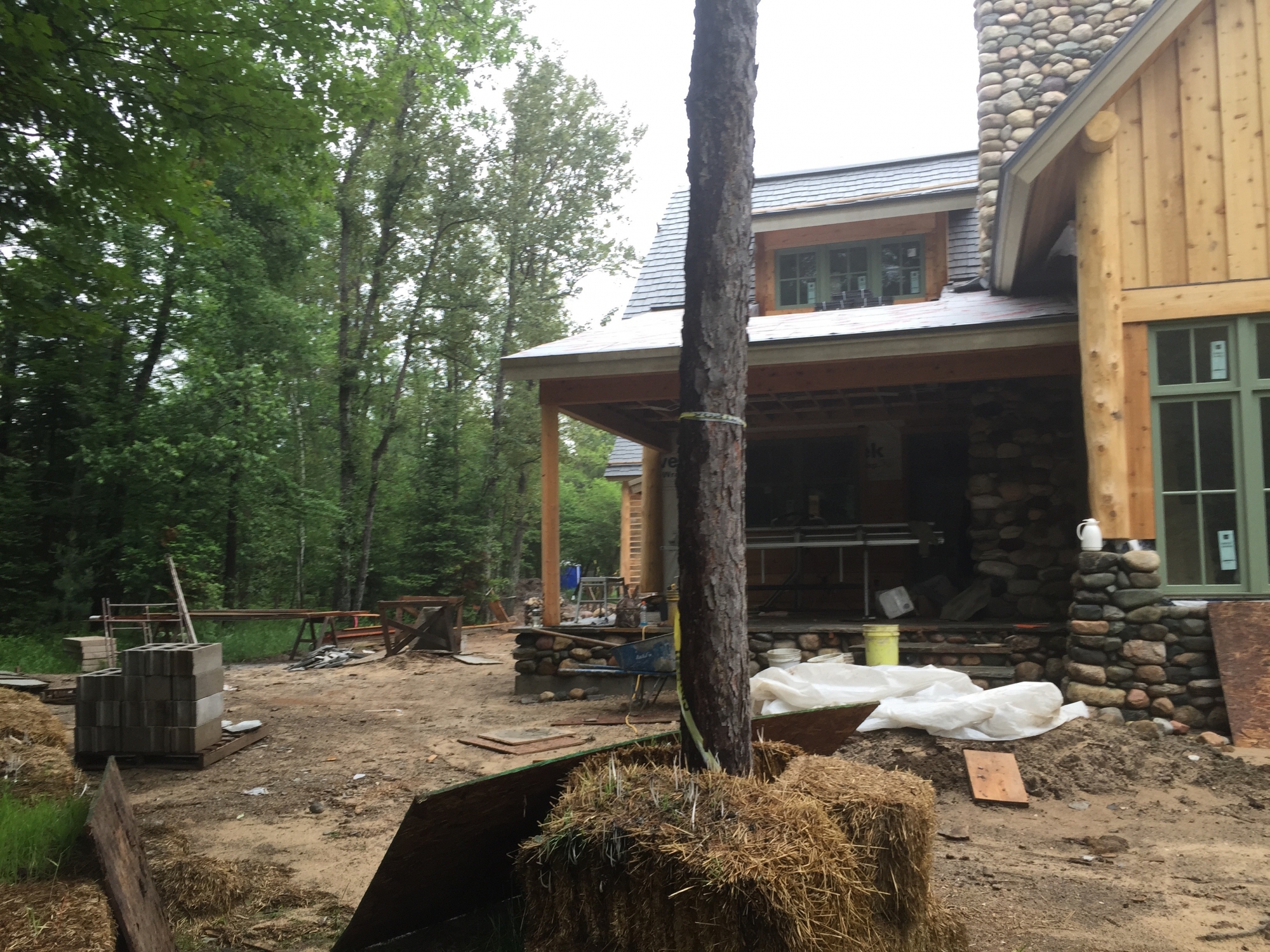 Preparing petoskey backyard for fall